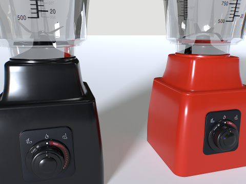 Food Blender pack 1 3D Model