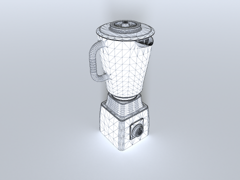 Food Blender pack 1 3D Model