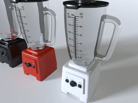 Food Blender pack 2 3D Model