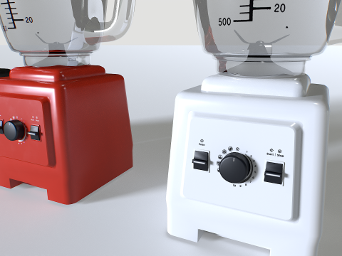 Food Blender pack 2 3D Model