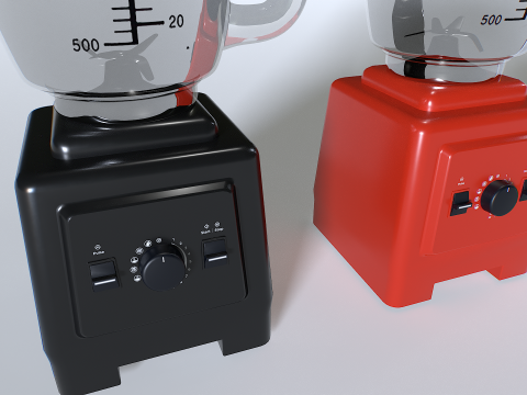 Food Blender pack 2 3D Model