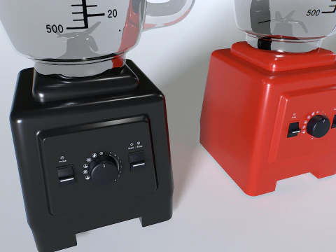 Food Blender pack 2 3D Model