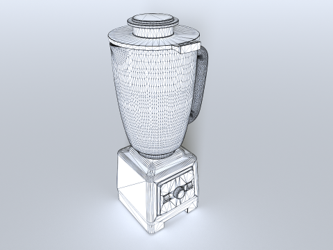 Food Blender pack 2 3D Model
