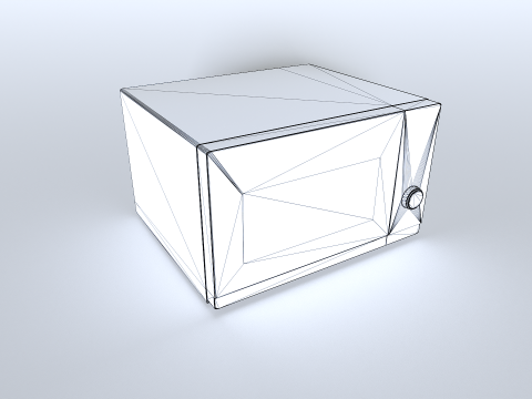 Microwave 1 3D 模型