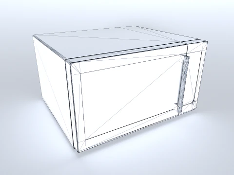 Microondas 2 Modelo 3D