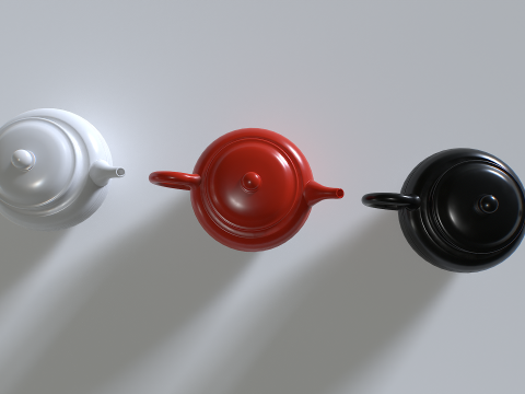 Teapot pack 1 3D Model