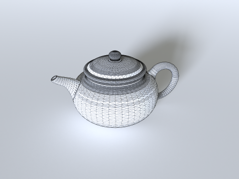 Teapot pack 1 3D Model