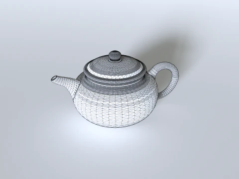 Teapot pack 1 3D Model