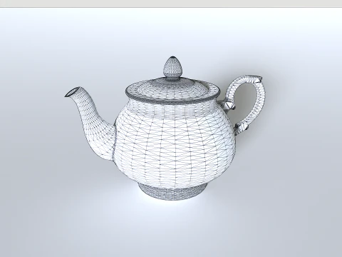 Teapot Pack 2 3D Model