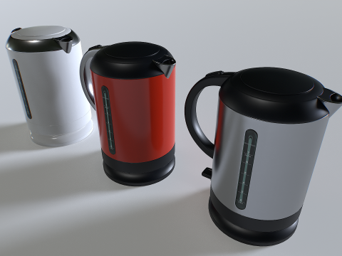 Kettle pack 2 3D Modell