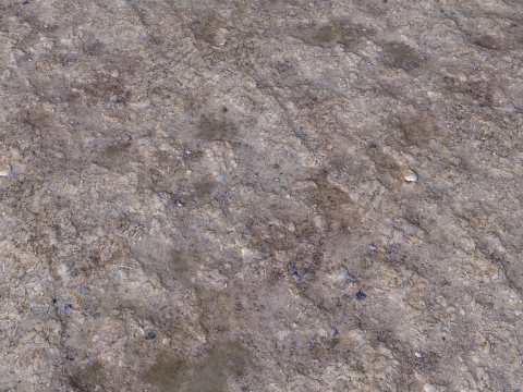 Dirty sand terrain PBR pack 3 Textures CG テクスチャ
