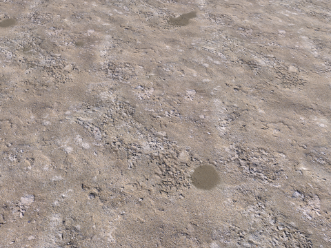 Dirty sand terrain PBR pack 3 Textures CG テクスチャ