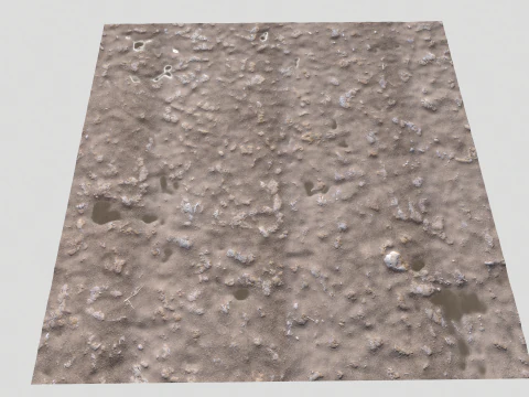 Dirty sand terrain PBR pack 3 Textures CG Textures