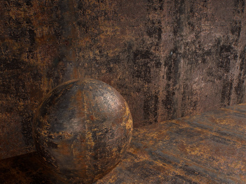 Rusty Metal Textures Pack 1 CG टेक्स्चर्स
