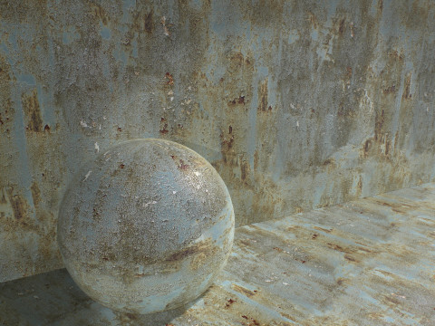 Rusty Metal Textures Pack 1 CG टेक्स्चर्स
