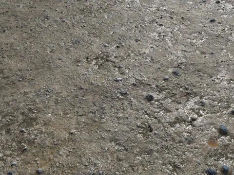 Muddy terrain and puddles 4 PBR CG Textures