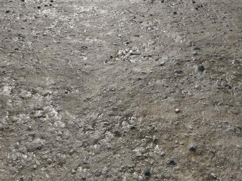 Muddy terrain and puddles 4 PBR CG テクスチャ