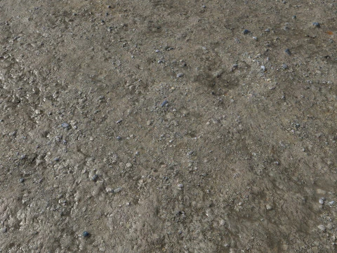 Muddy terrain and puddles 4 PBR CG Textures