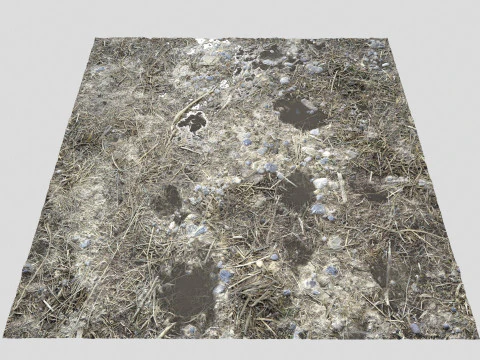 Muddy terrain and puddles 4 PBR CG Textures