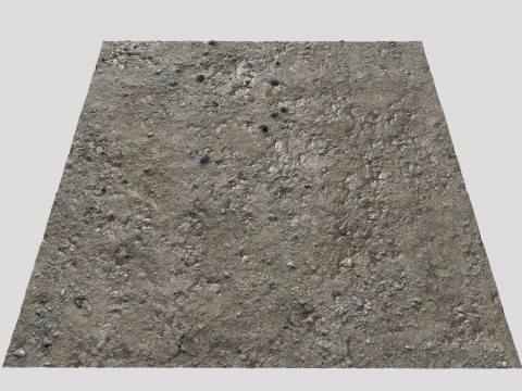 Muddy terrain and puddles 4 PBR CG テクスチャ