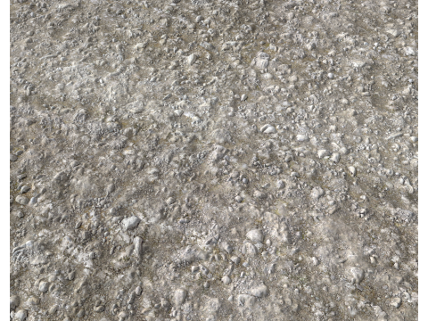 Stony and Rocky terrain PBR 3 CG 纹理
