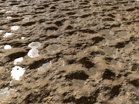 Terreno fangoso e pozzanghere 5 PBR CG Textures