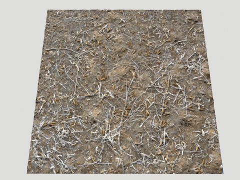 Muddy Terrain and Puddles 5 PBR CG テクスチャ