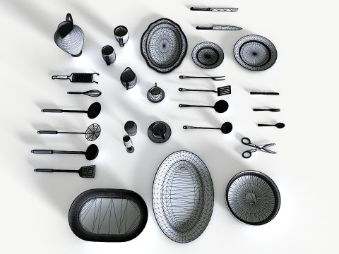 Kitchenware set 1 Modelo 3D