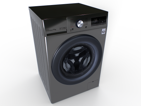 Washing Machine Set 3Dモデル