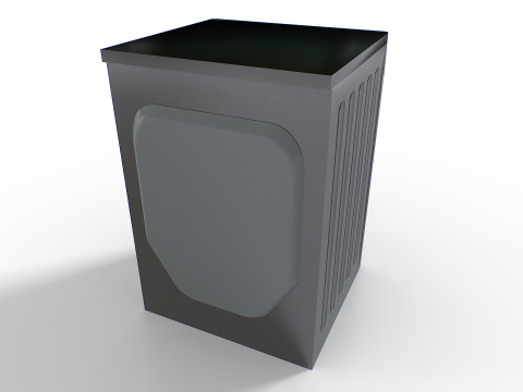 Washing Machine Set 3Dモデル
