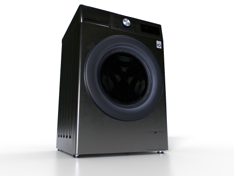 Washing Machine Set 3Dモデル