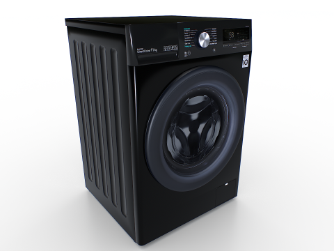Washing Machine Set 3Dモデル