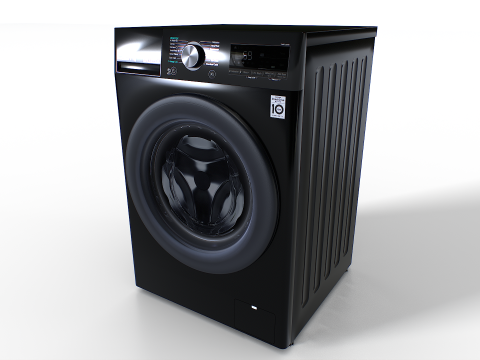 Washing Machine Set 3Dモデル