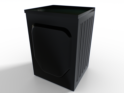 Washing Machine Set 3Dモデル