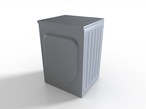 Washing Machine Set 3Dモデル