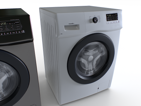 Washing Machine Set 2 Model 3D