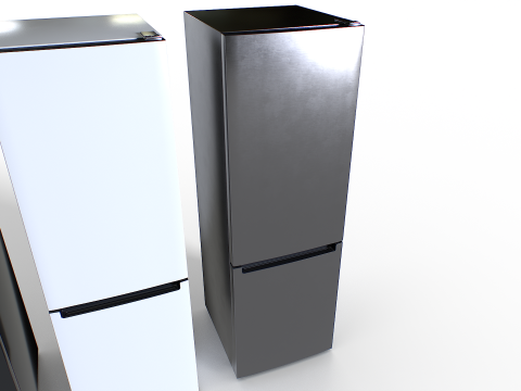 Fridge set 3D Modell