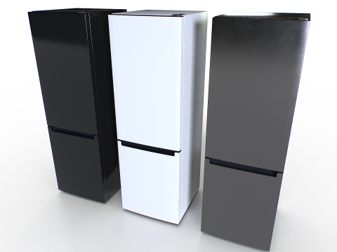 Fridge set 3D Modell