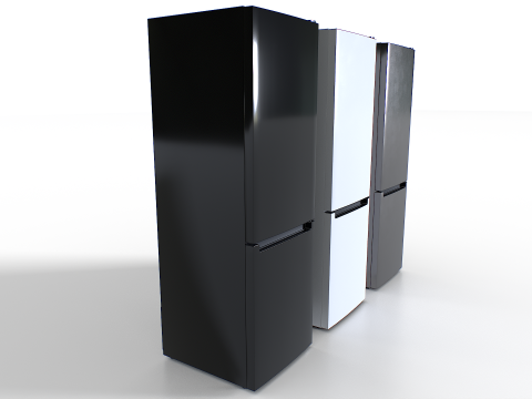 Fridge set 3D Modell