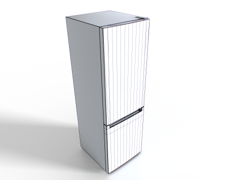 Fridge set 3D Modell