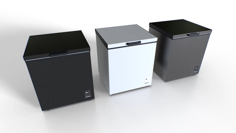 Freezer Set 3D Model .c4d .max .obj .3ds .fbx .stl .blend 