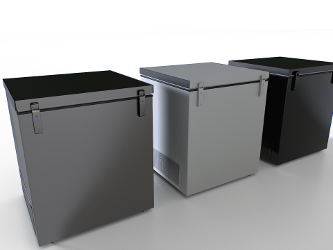 Freezer Set 3D मॉडल