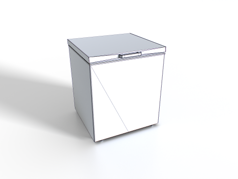 Freezer Set 3D मॉडल