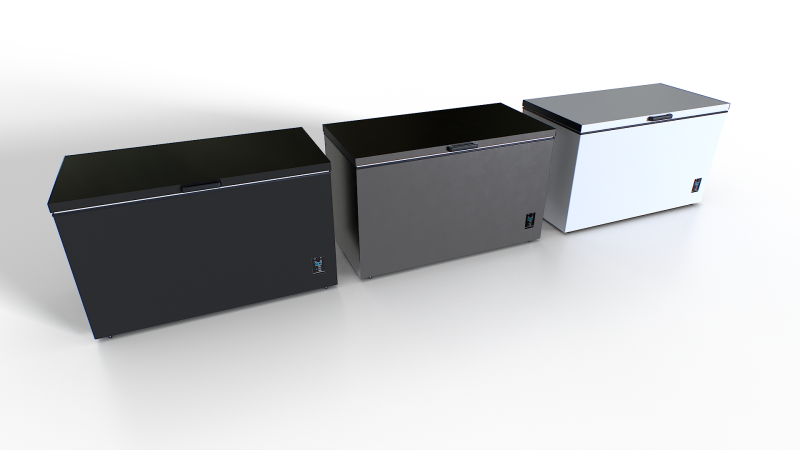 Freezer 2 Set 3D Modell .c4d .max .obj .3ds .fbx .stl .blend