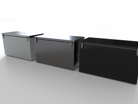 Freezer 2 Set 3D Modell
