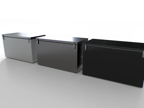 Freezer 2 Set 3D Model