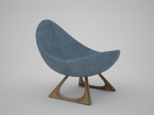 soft chair 3D Модель