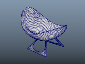 soft chair 3D Модель
