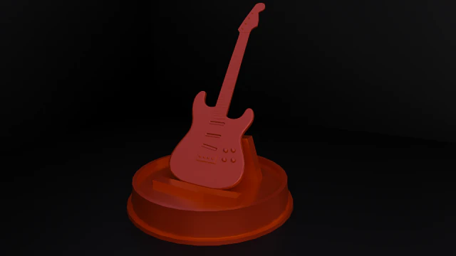 bass guitar for print high qual 3d print model 3D Print Model .c4d .max .obj .3ds .fbx .stl .blend