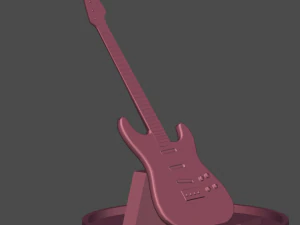 bass guitar for print high qual 3d print model 3D Print Model